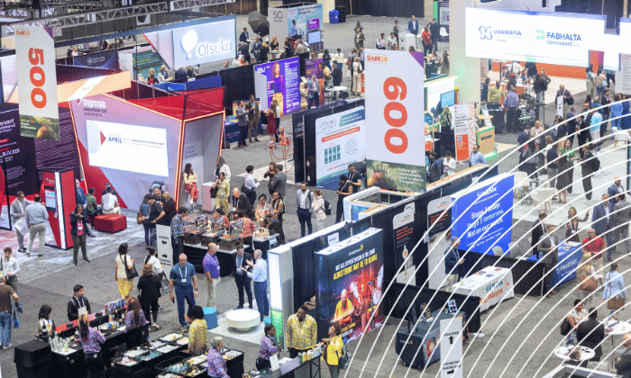 SCM exhibitor hall