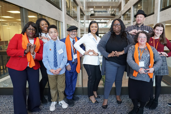 Group of kidney advocates at Congress